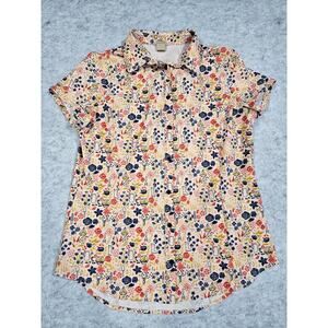 Duluth Sidewinder Cap Sleeve Gardening Shirt, UPF 30, Moisture Wick, Womens Sz M